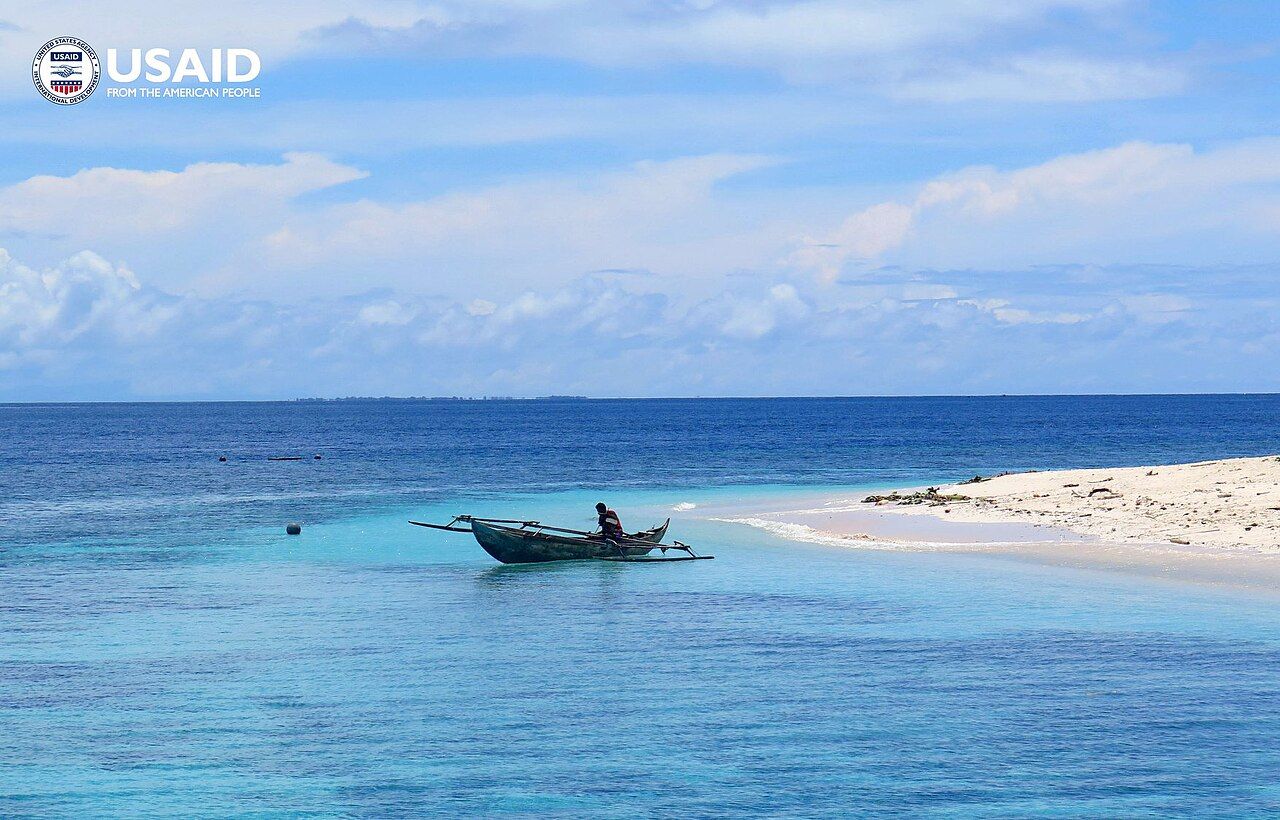 Panorama pantai Pulau Morotai untuk rencana liburan tiga hari